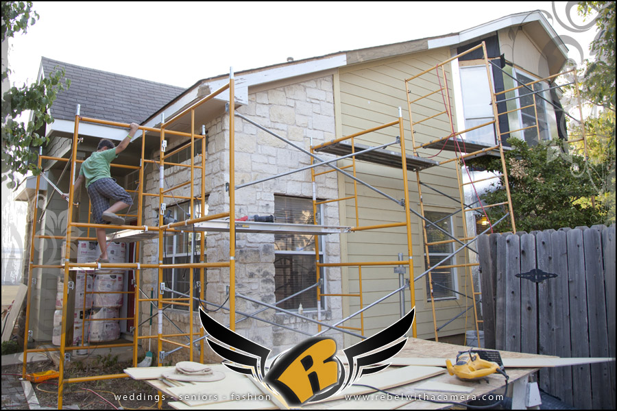 Scaffolding Mart scaffolding review - Austin Senior Portrait Photographer