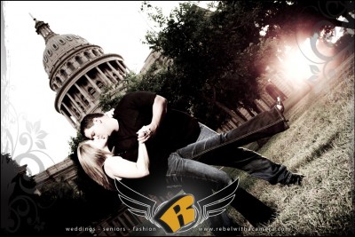 family engagement portraits at texas capitol austin