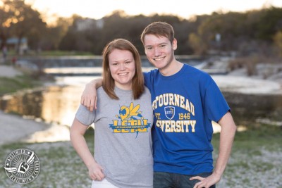 College graduation portraits in Texas