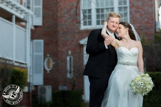 Winter Wedding Photos at the Texas Federation of Women's Clubs Mansion - bouquets by Verbena Floral Design